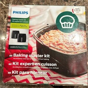 NIB Philips Baking Master Kit for Air Fryer XXL